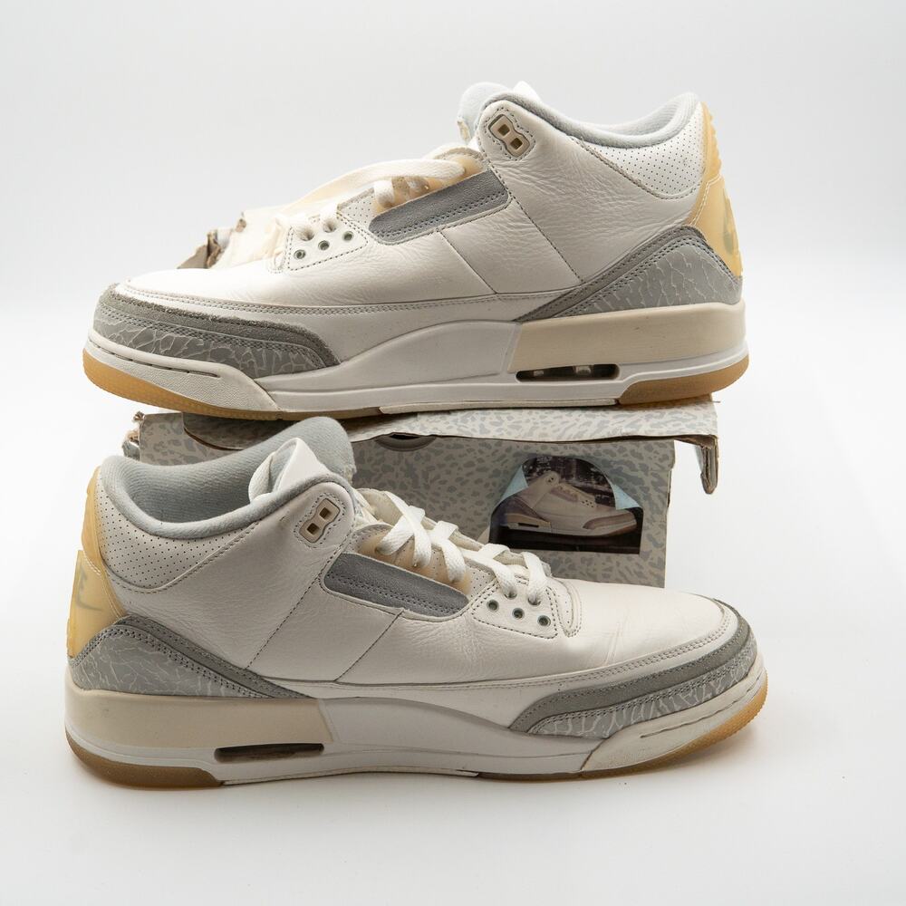 Jordan 3 Retro Craft Ivory Size 12 Good